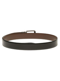 Teakwood Leathers Men Textured Leather Reversible Formal Belt