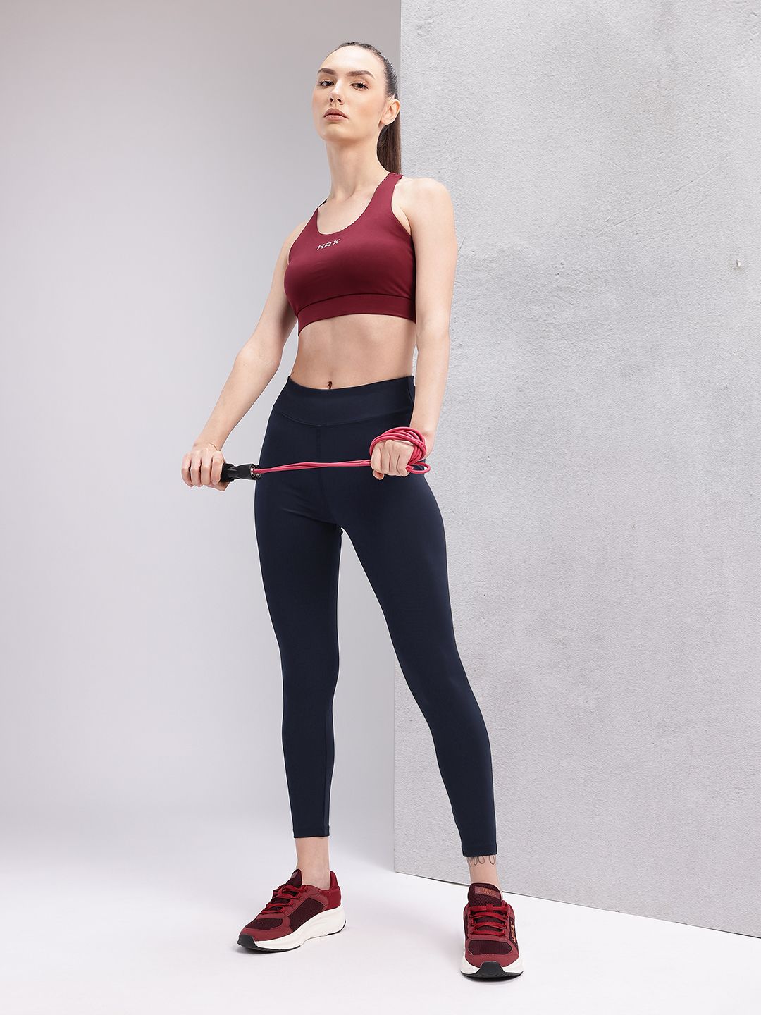 HRX by Hrithik Roshan Women Rapid-Dry Ankle Length Training Tights
