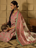 Indo Era Floral Printed Pure Cotton Kurta Straight Kurta With Salwar And Dupatta