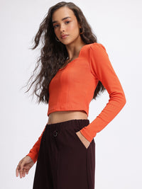 DressBerry Vibrant Vibes Panelled Top