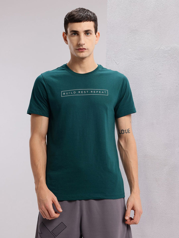 HRX by Hrithik Roshan Men Typography Printed T-shirt
