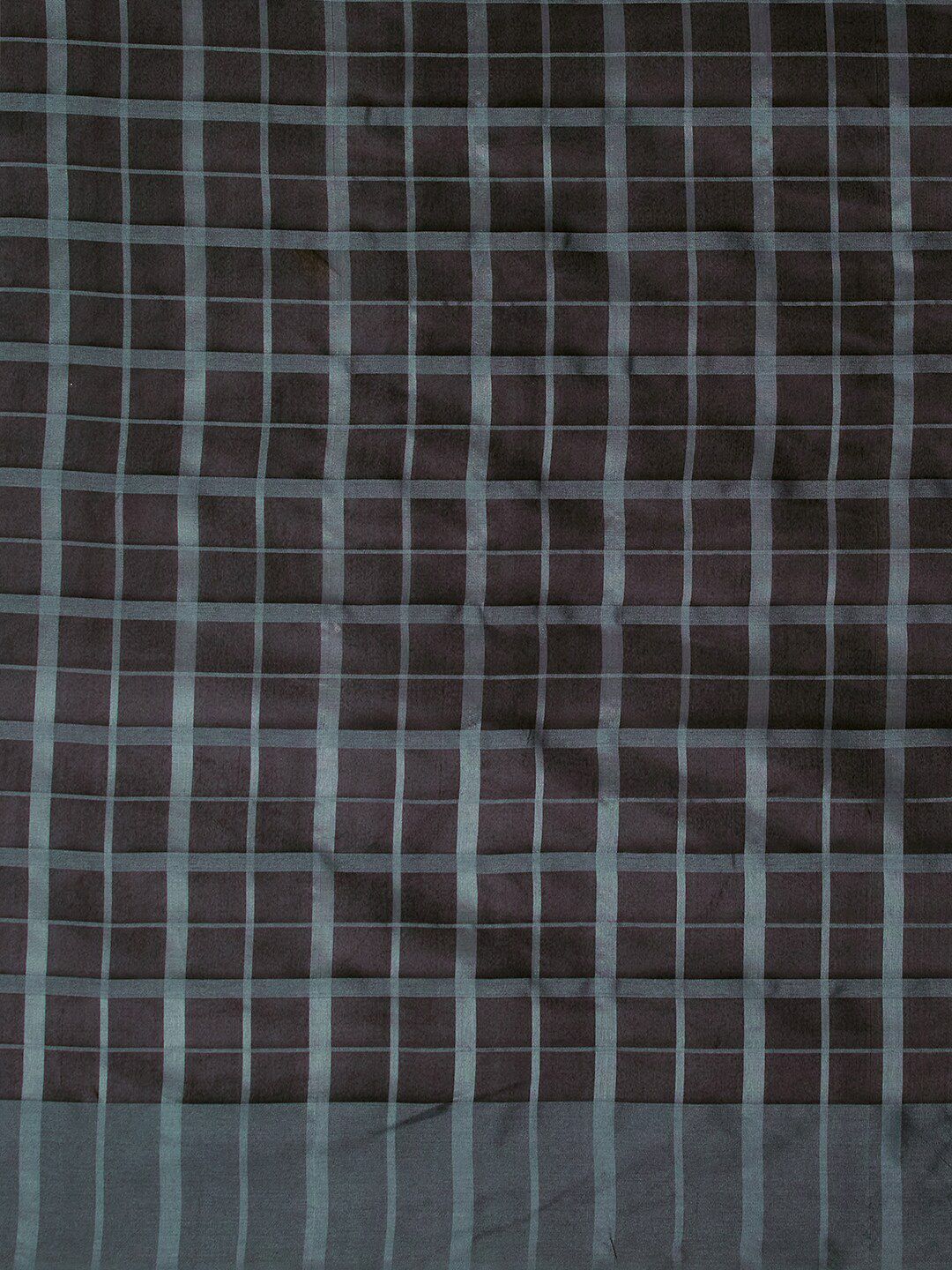 Saree mall Checks Silk Blend Saree