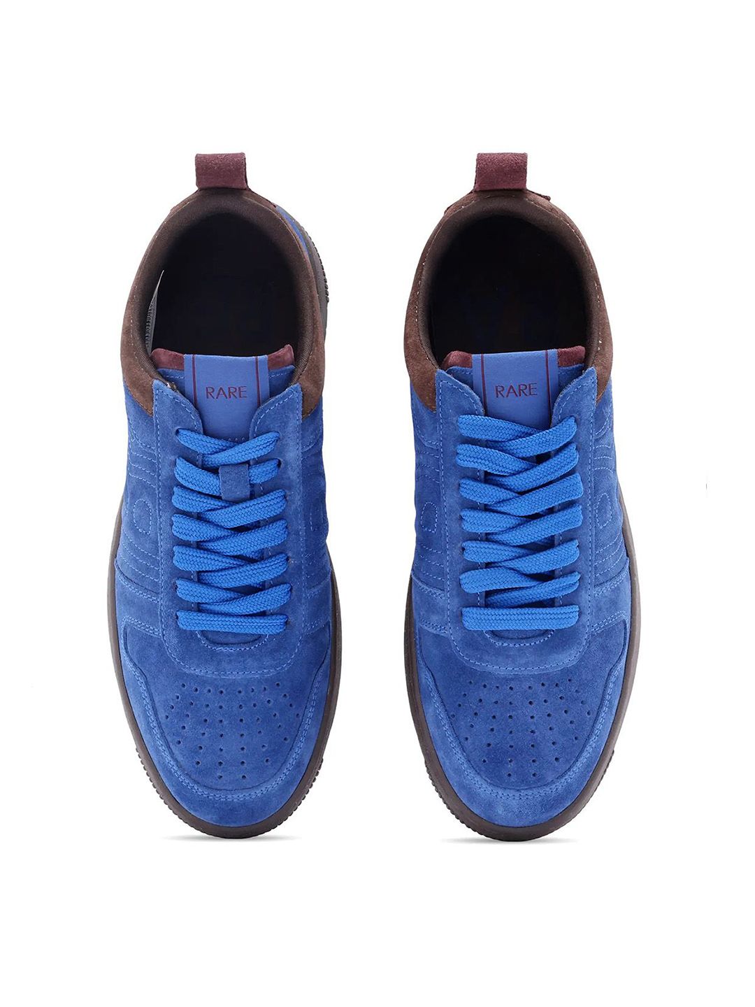 RARE RABBIT Men Colourblocked Suede Sneakers