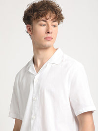 THE BEAR HOUSE Slim Fit Pure Cotton Casual Shirt