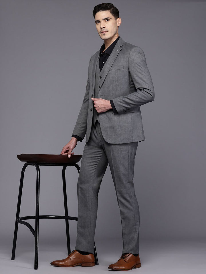 Raymond Formal Contemporary-Fit Blazer & Trouser With  Waistcoat