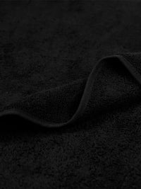 MYTRIDENT Black 3 Pieces Pure Cotton 500 GSM Towel Set