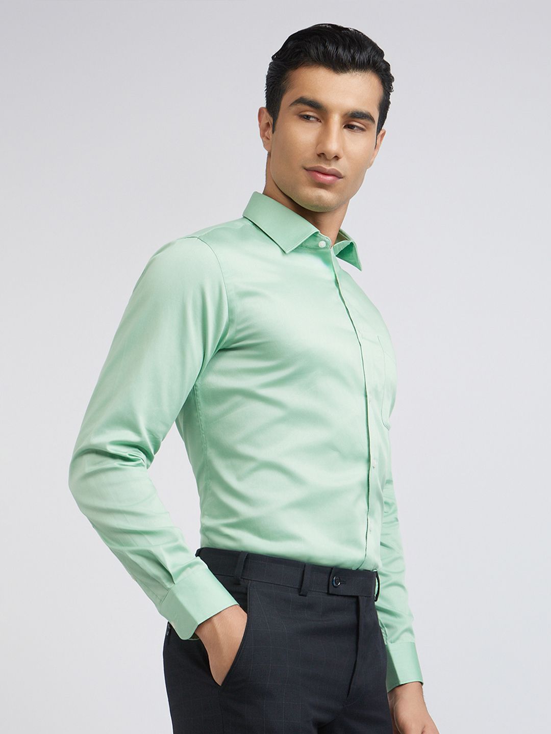 Raymond Pure Cotton Slim Fit Formal Shirt
