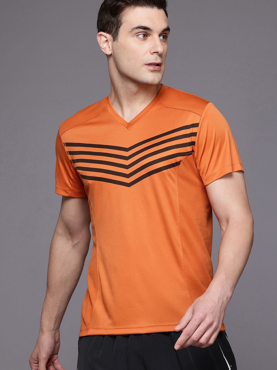HRX by Hrithik Roshan Printed Rapid-Dry Training T-shirt