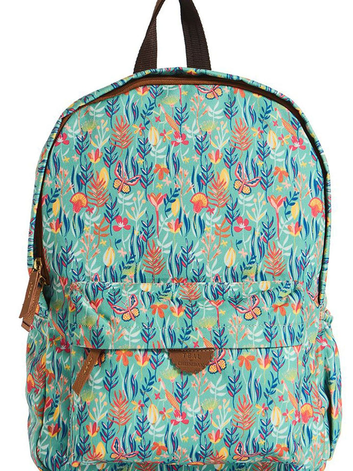 TEAL BY CHUMBAK Women Up to 15 Inch Laptop Graphic Backpack