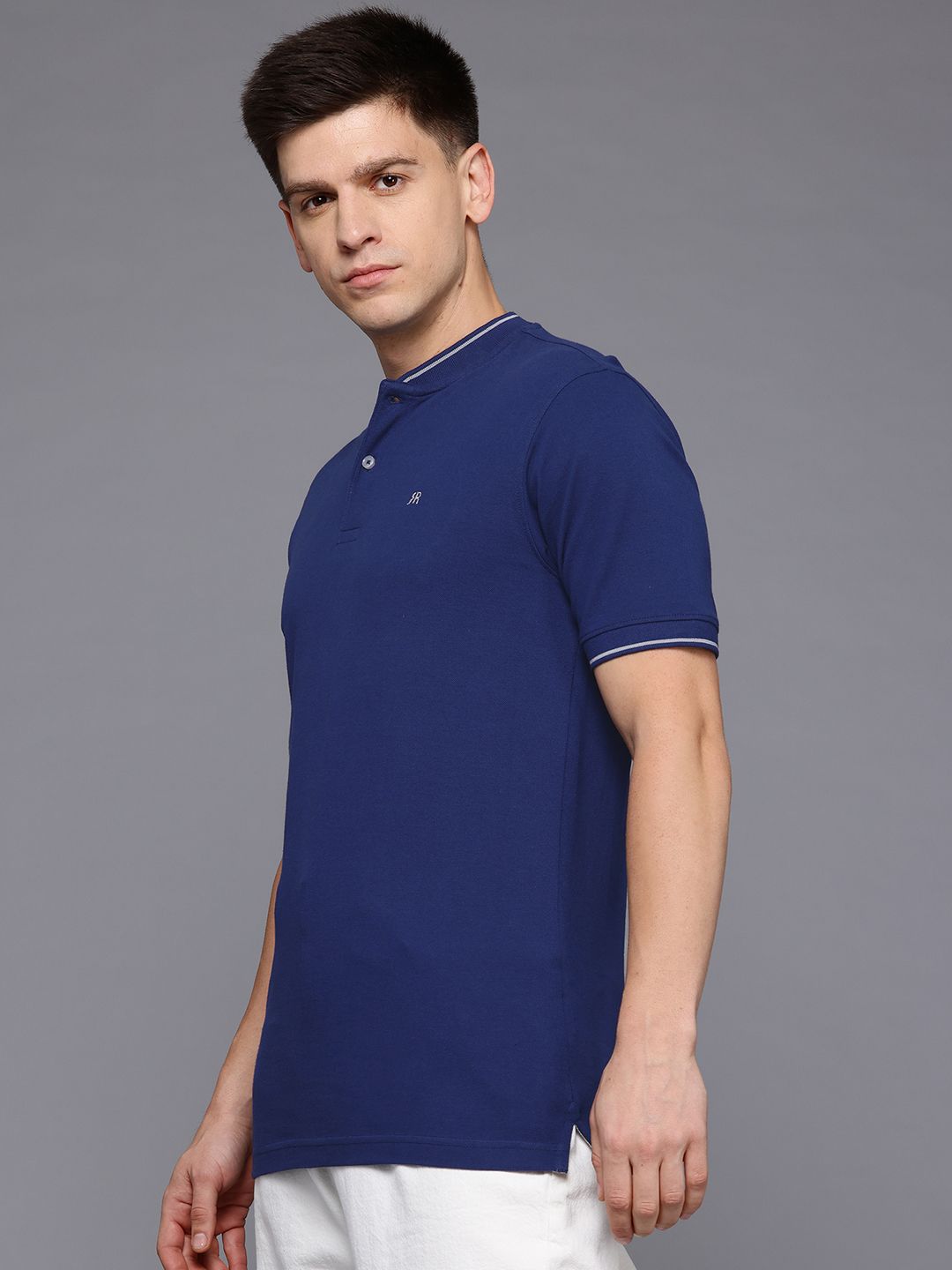 Raymond Henley Neck Pure Cotton Modern Fit T-shirt