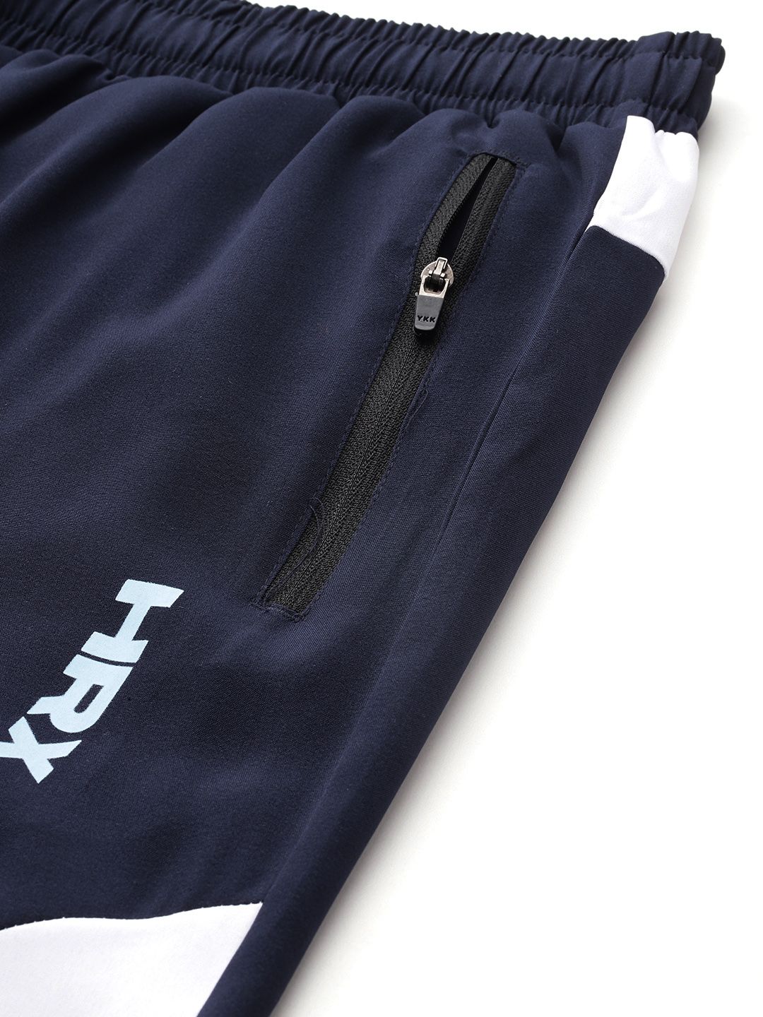 HRX by Hrithik Roshan Men Rapid-Dry Running Track Pants with Toggle-Hem