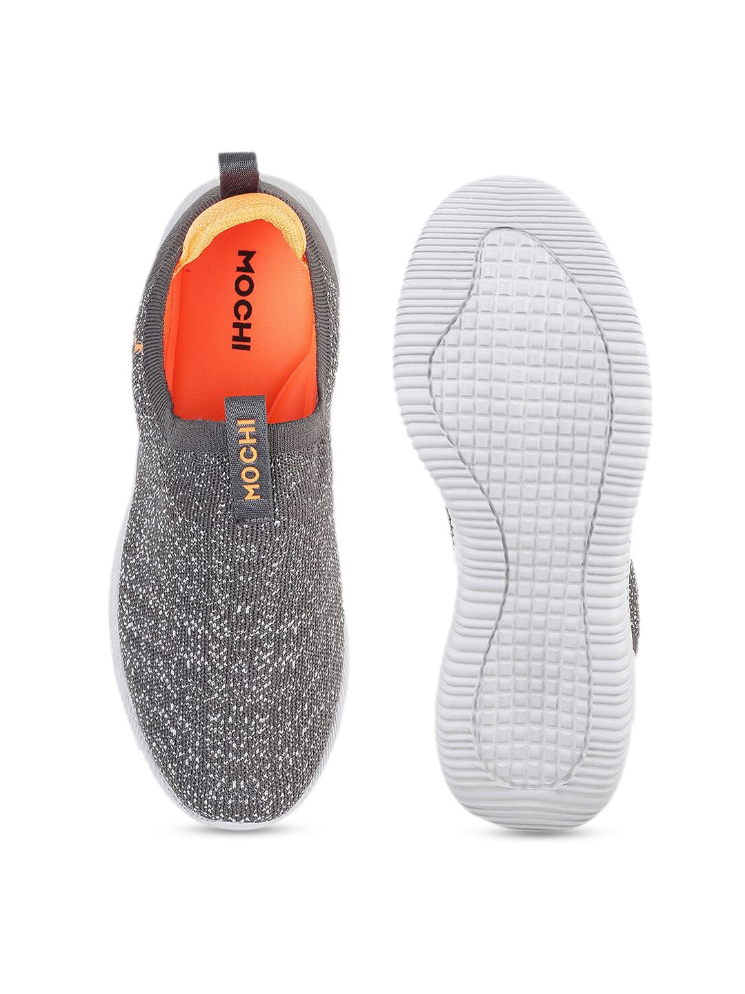 Mochi Men Textured Comfort Insole Slip-On Sneakers