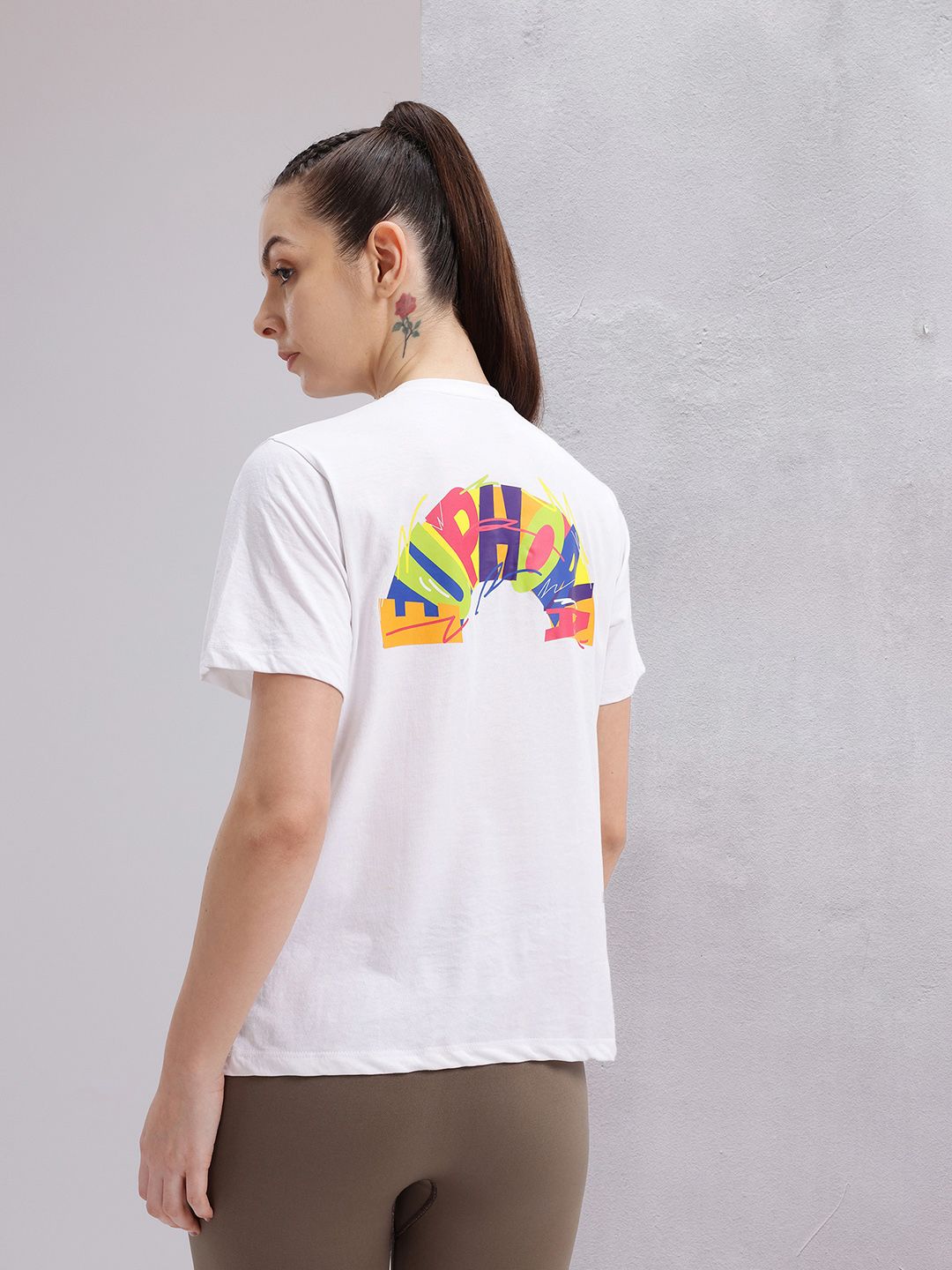 HRX by Hrithik Roshan Women Typography Printed T-shirt