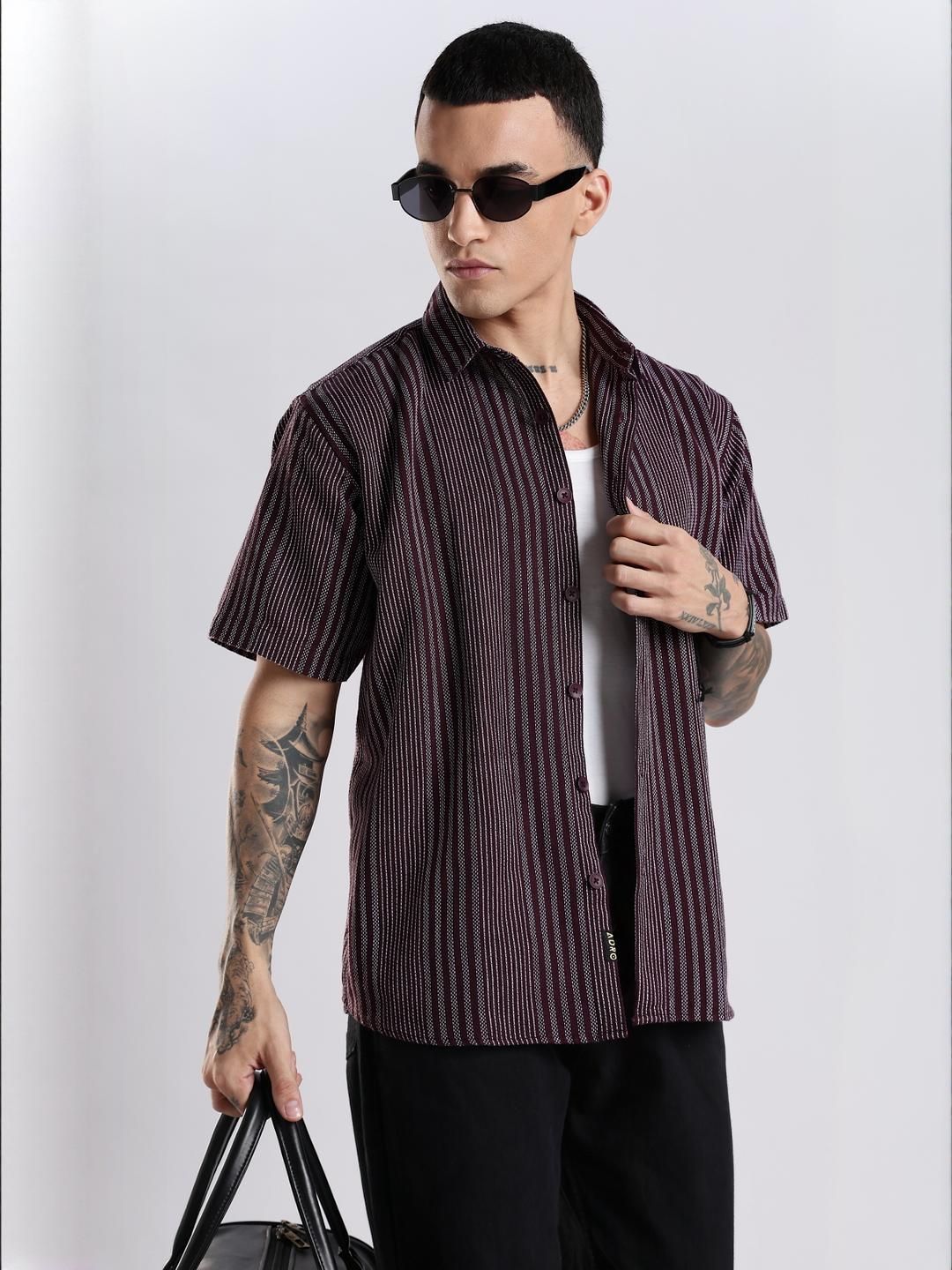 Baju ADRO Lelaki Maroon