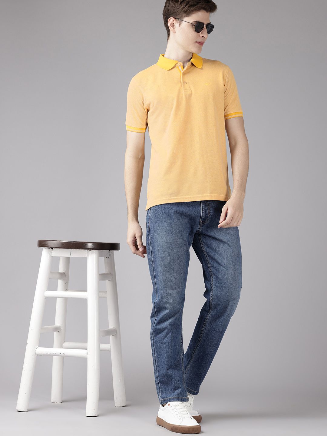 Park Avenue Polo Collar Slim Fit T-shirt