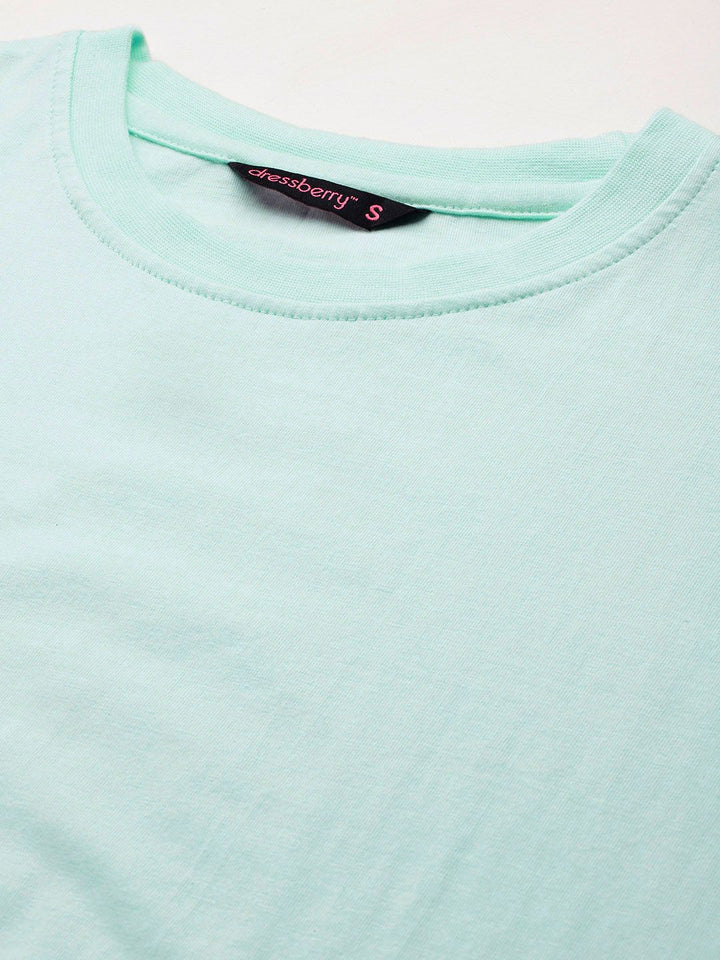 DressBerry Drop-Shoulder Sleeves T-shirt