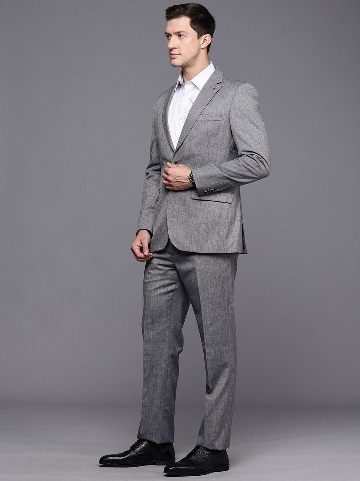 Raymond Contemporary Fit Notched Lapel Single-Breasted Formal 2 Piece Suits