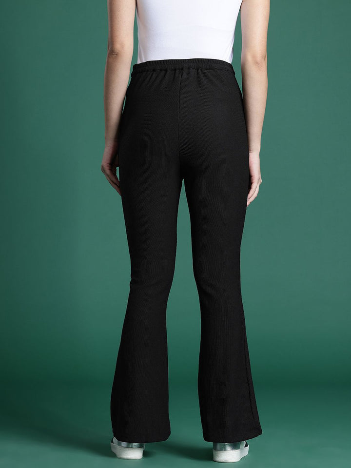 DressBerry Women Self-Striped Trousers