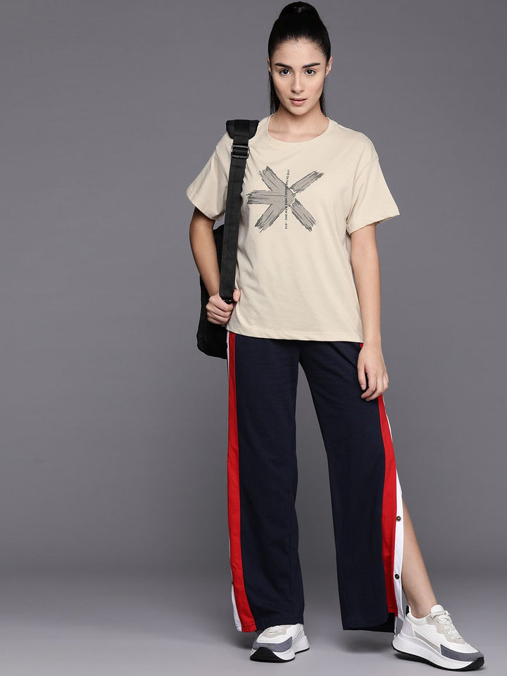 HRX by Hrithik Roshan Women Typography Printed T-shirt