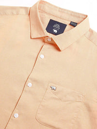 THE BEAR HOUSE Men Solid Slim Fit Casual Shirt