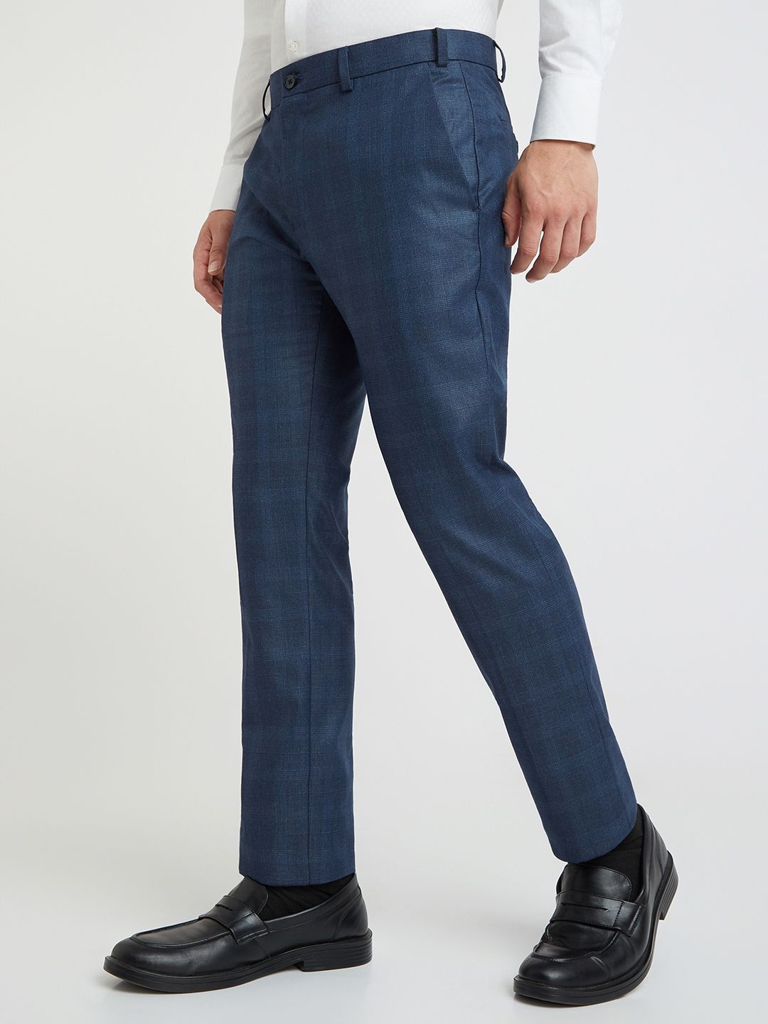 Raymond Men Slim Fit Formal Trousers
