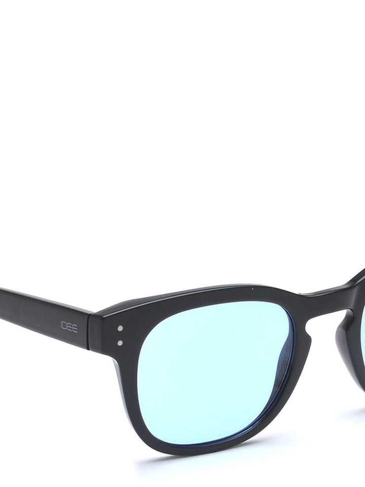 IDEE Unisex Blue Aviator Sunglasses with UV Protected Lens IDS2817C14SG