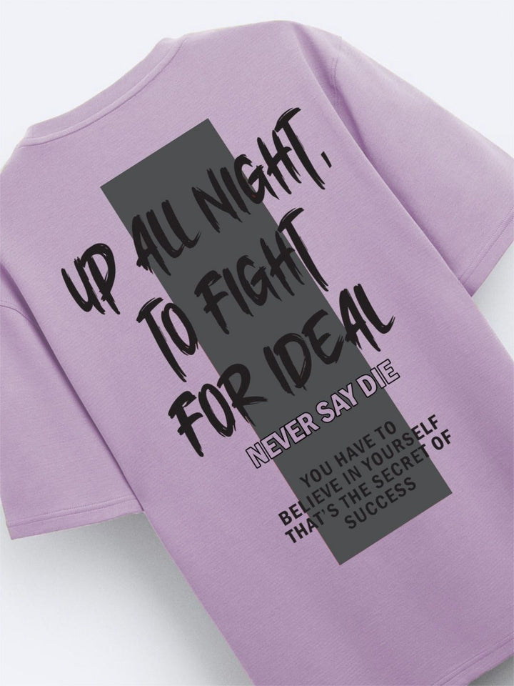 ADRO Lelaki Baju T-Shirt Bersaiz Besar Kapas Lengan Jatuh Bercetak Grafik