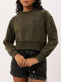 DressBerry Boxy Fit Cotton Terry Sweatshirts