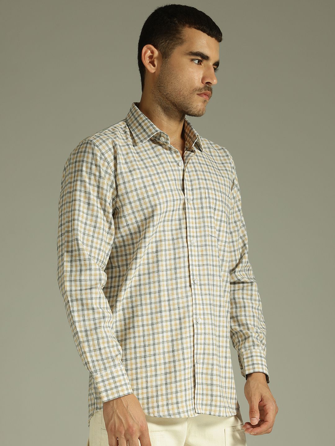 Oversized Checkered Shirt