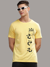 ADRO Men Printed Pockets T-shirt