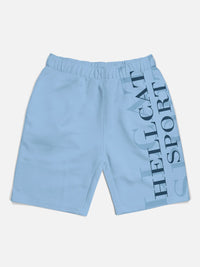 HELLCAT Boys Pack Of 5 Typography Printed Cotton Shorts