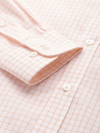 Raymond Slim Fit Checked Pure Cotton Formal Shirt