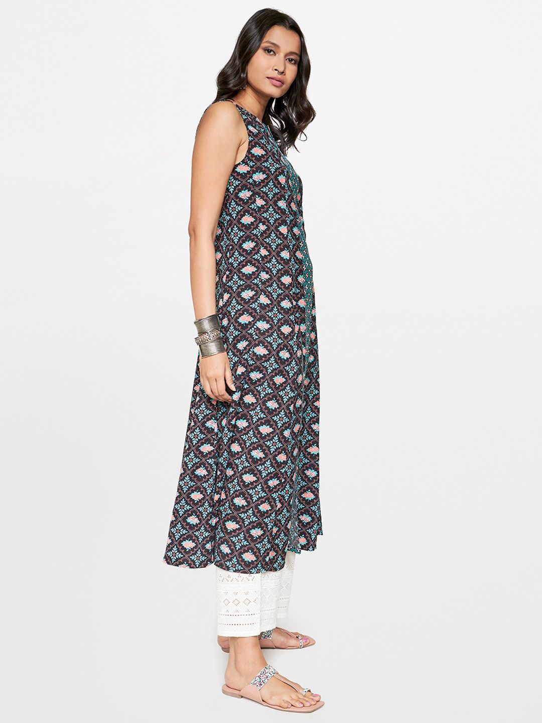 Global Desi Ethnic Motifs Printed Kurta