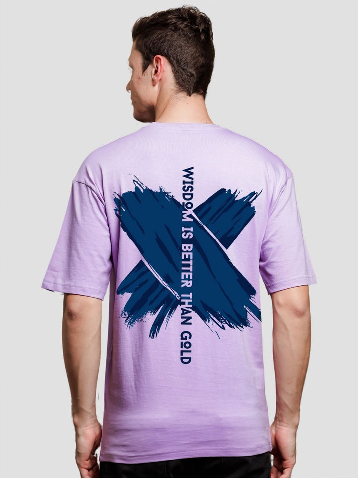 ADRO Men Typography V-Neck T-shirt