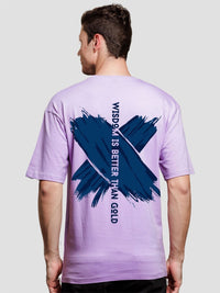 ADRO Men Typography V-Neck T-shirt