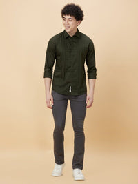 Being Human Checked Spread Collar Slim Fit Opaque Cotton Casual Shirt