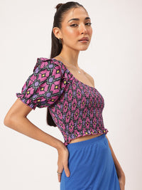 DressBerry Urban Chic One-Shoulder SmockSwag Top