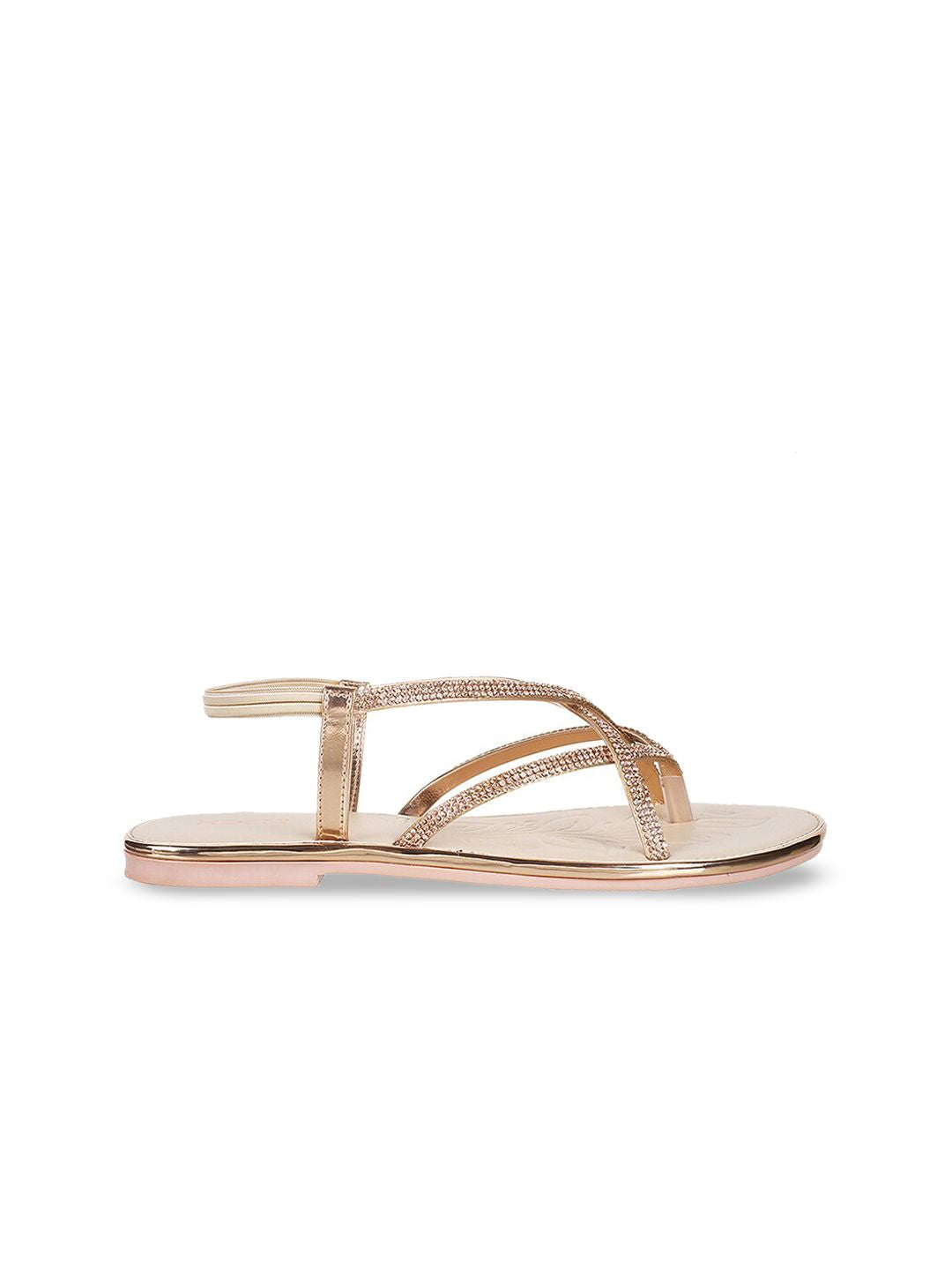 Mochi Embellished One Toe Flats