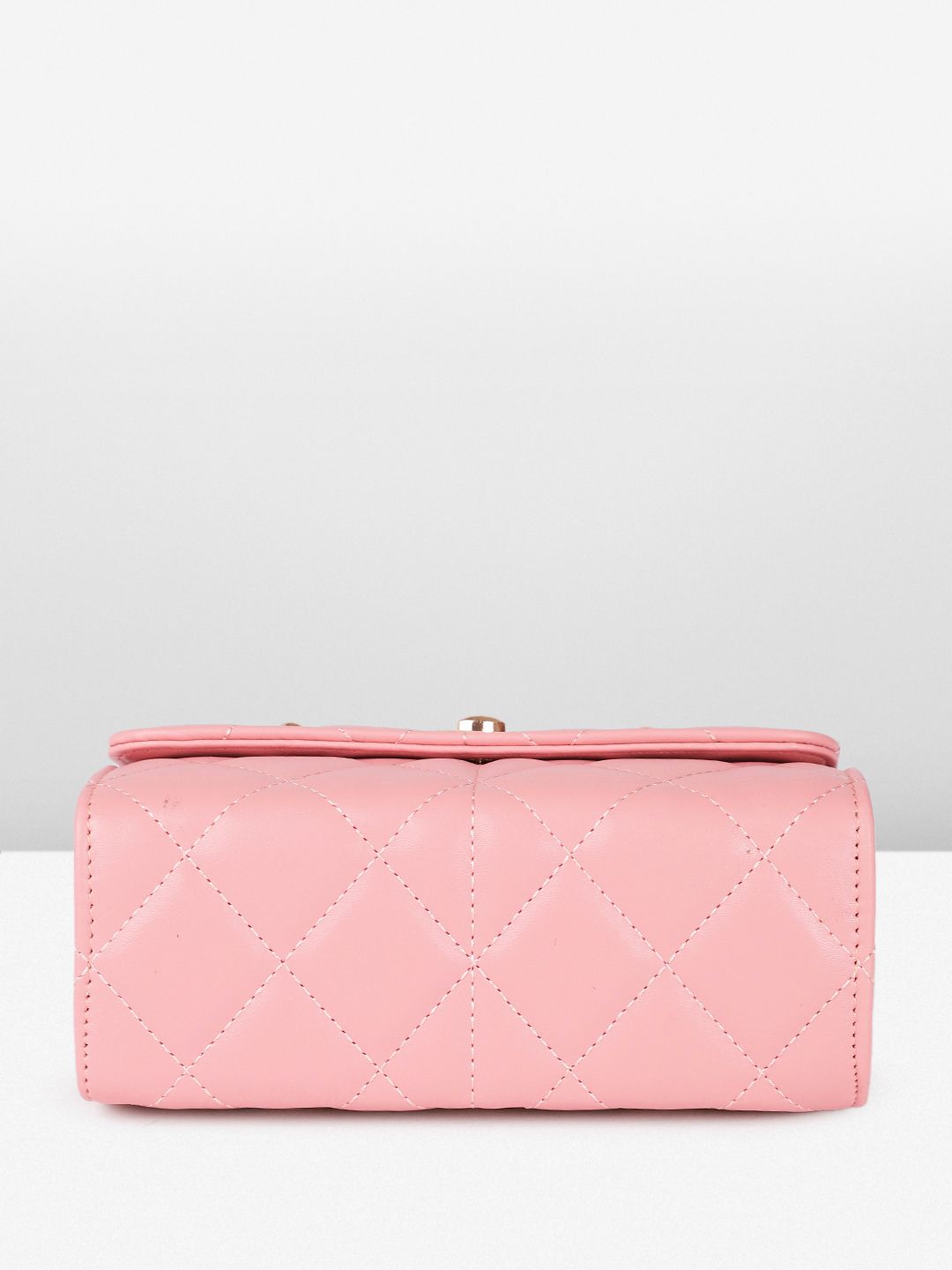 DressBerry Quilted Shoulder Bag with Studded Detail