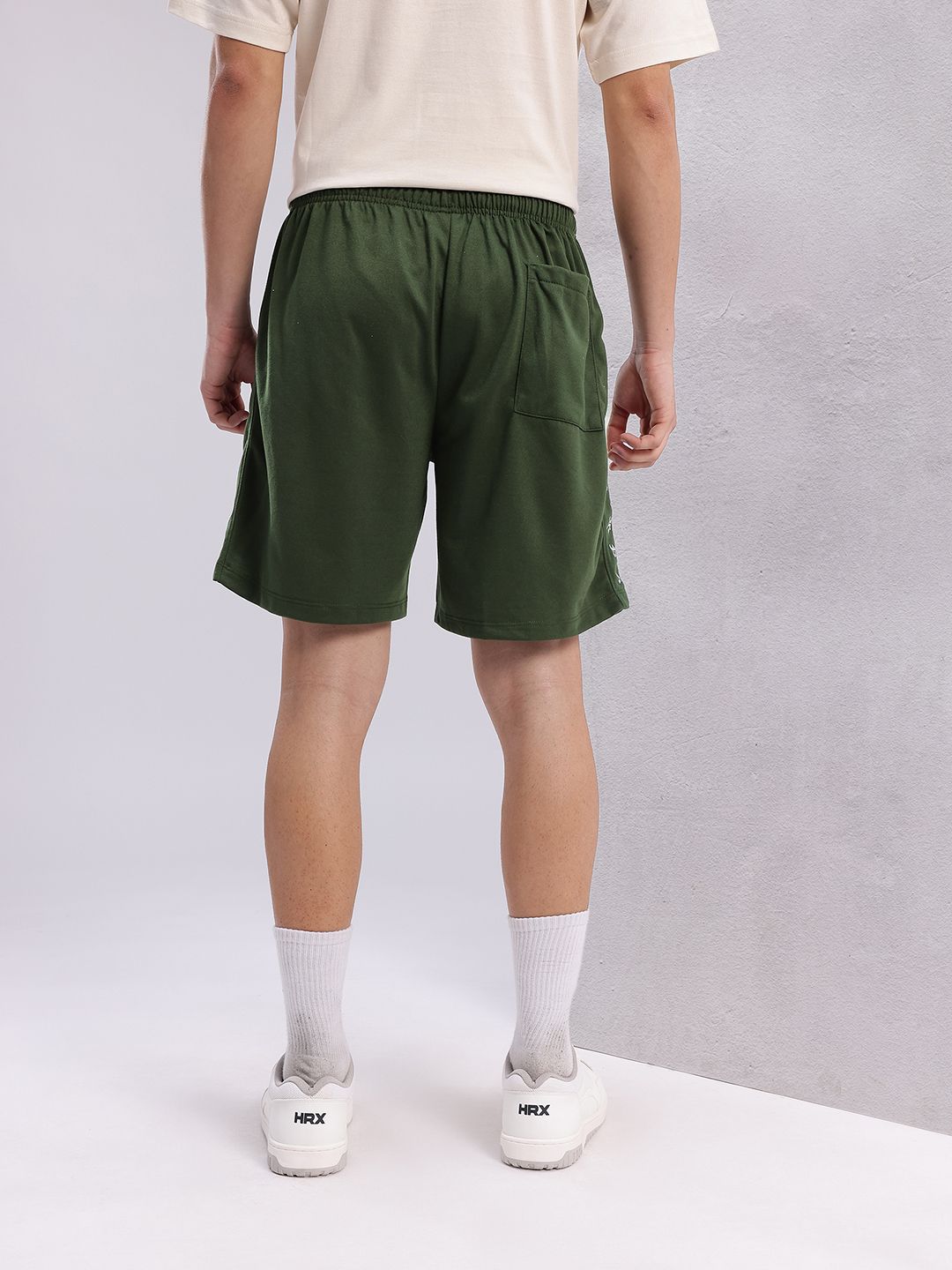 HRX by Hrithik Roshan Men Typography Printed Lifestyle Shorts