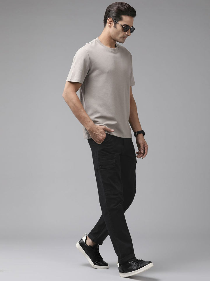 SPYKAR Men Regular Fit Cargos Trousers