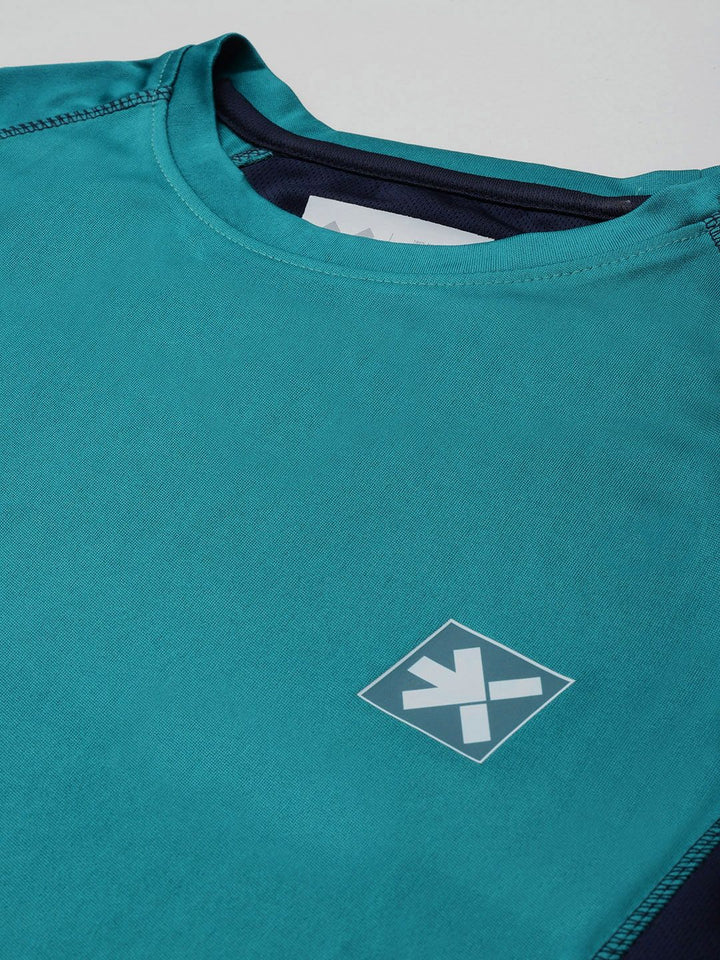 HRX by Hrithik Roshan Colourblocked Lifestyle T-shirt