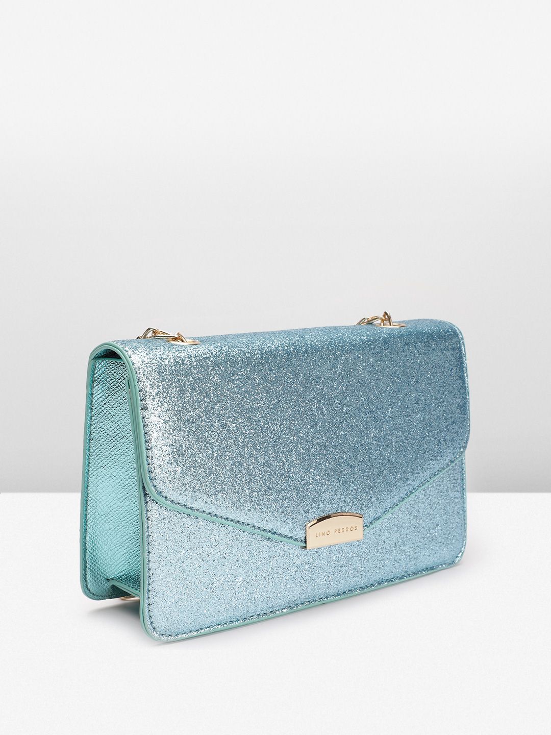 Lino Perros Structured Shimmery Sling Bag