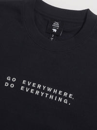 THE BEAR HOUSE Typography Printed Relaxed Fit Pullover