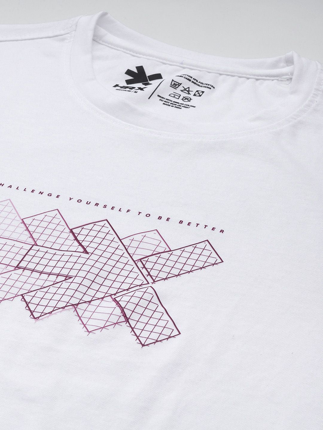 HRX by Hrithik Roshan Lifestyle Brand Logo Printed T-shirt