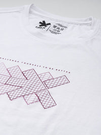 HRX by Hrithik Roshan Lifestyle Brand Logo Printed T-shirt