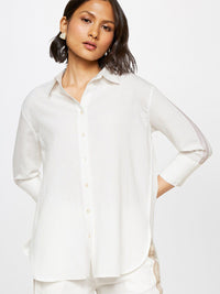 AND Shirt Collar Linen Shirt With Trouser