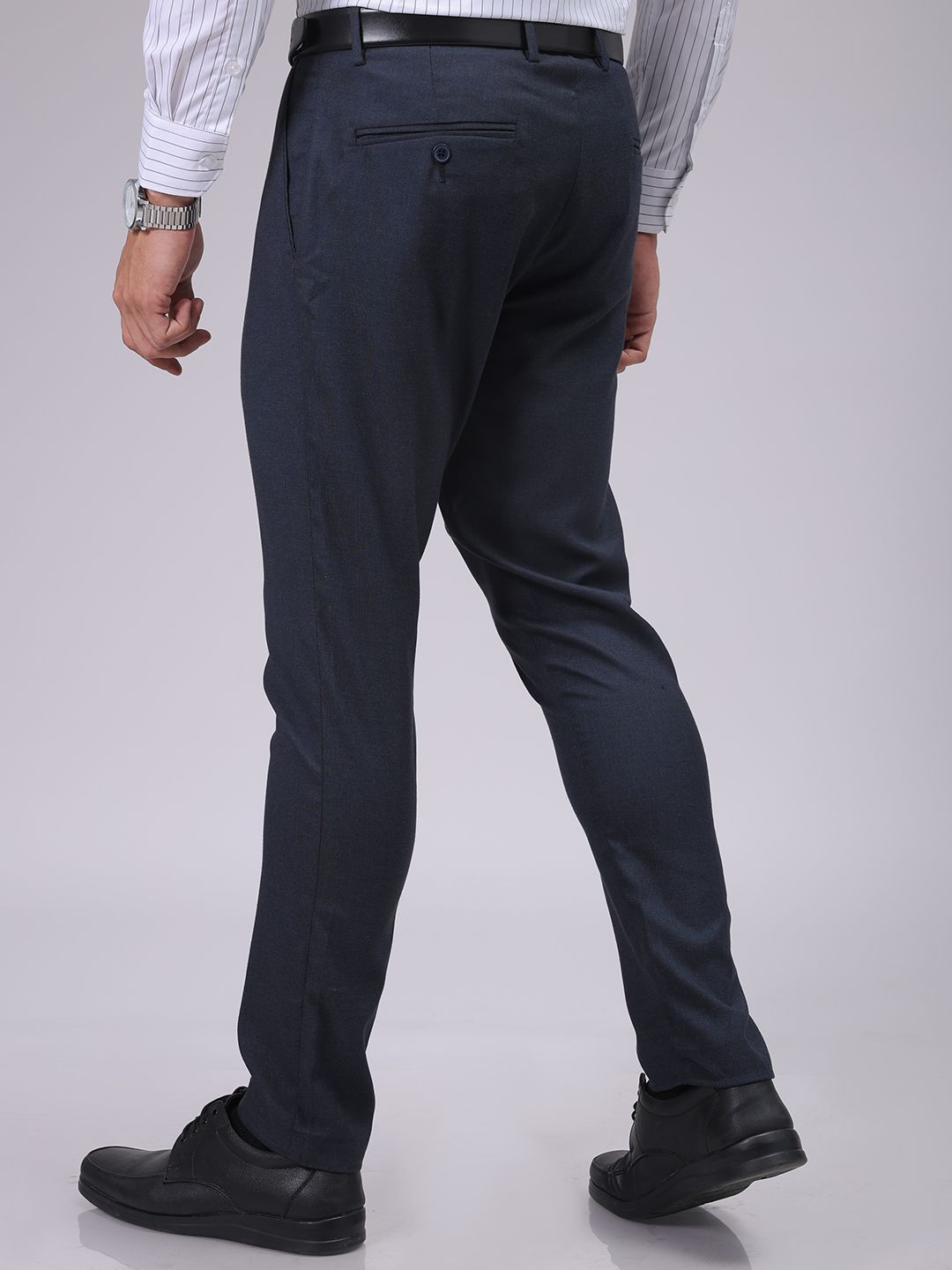 The Indian Garage Co. X Luxe Men Slim Fit Formal Trousers