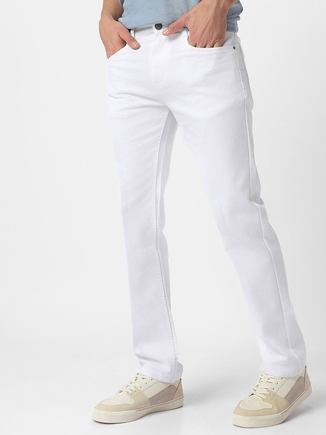 Urbano Fashion Men Regular Fit Washed Stretchable Jeans