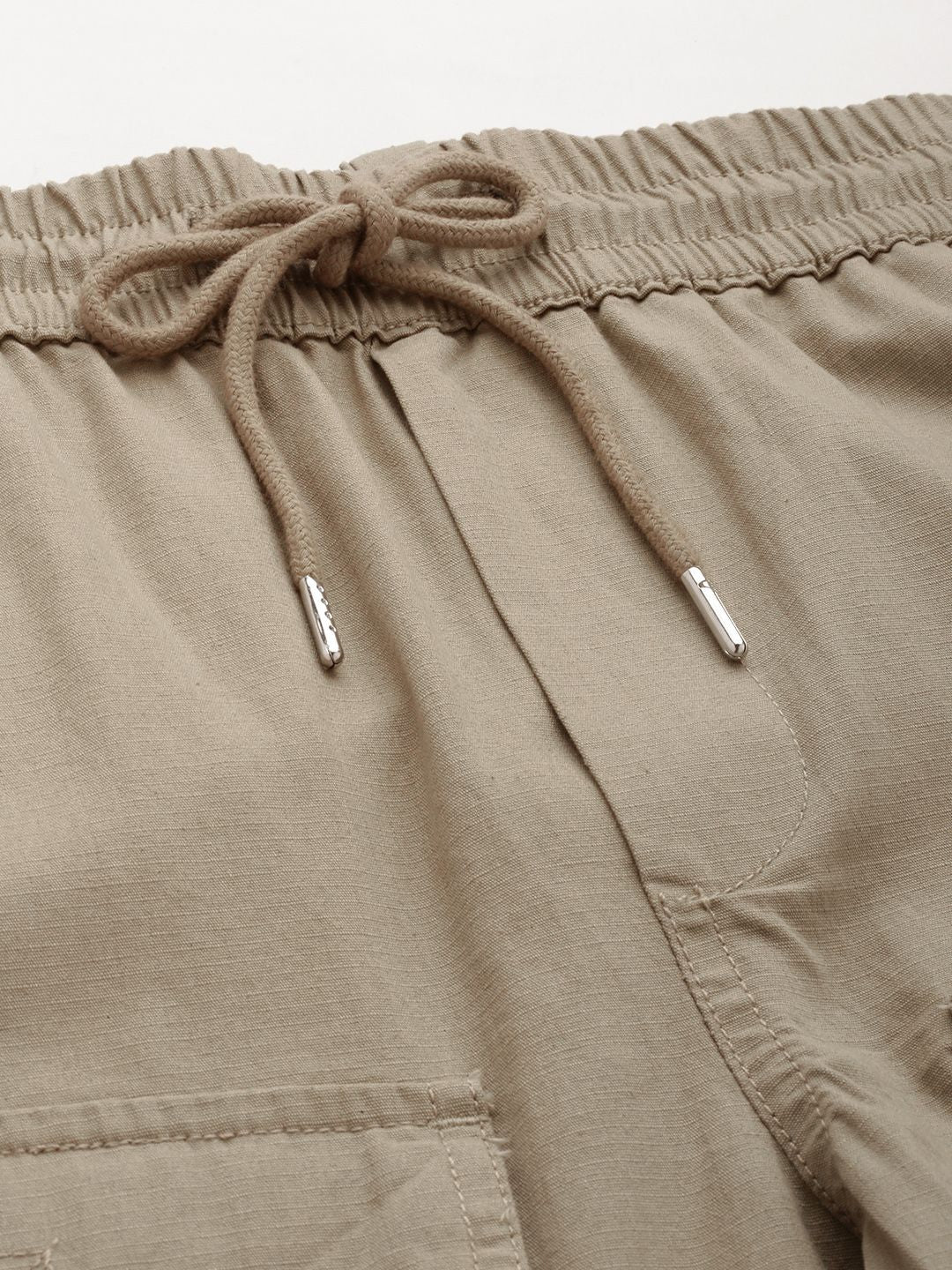 The Indian Garage Co Men Cotton Cargos Trousers